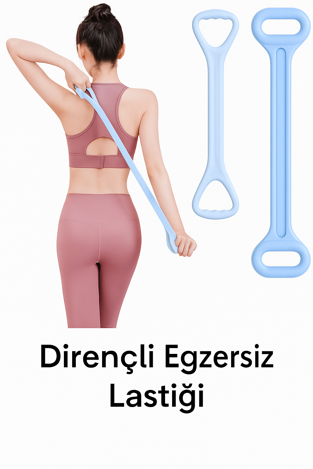 Dirençli Egzersiz Lastiği – Çok Amaçlı Vücut Geliştirme Bandı