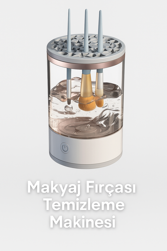 Otomatik Makyaj Fırçası Temizleme Makinesi – Derinlemesine Temizlik, Zahmetsiz Kullanım
